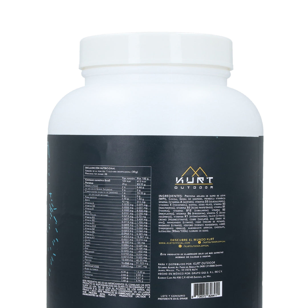 Proteína Isolate con Multivitamínico sabor chocolate