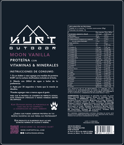 Proteína Whey con Multivitamínico y Minerales Bolsa Pouch 500g