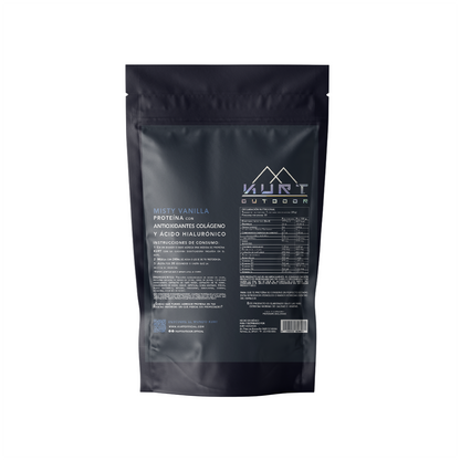 Proteína con Antioxidantes, Colágeno y Ácido Hialurónico Bolsa Pouch 500g