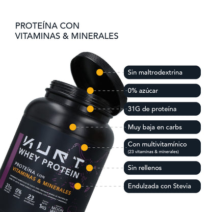 Proteína Whey con Multivitamínico y Minerales